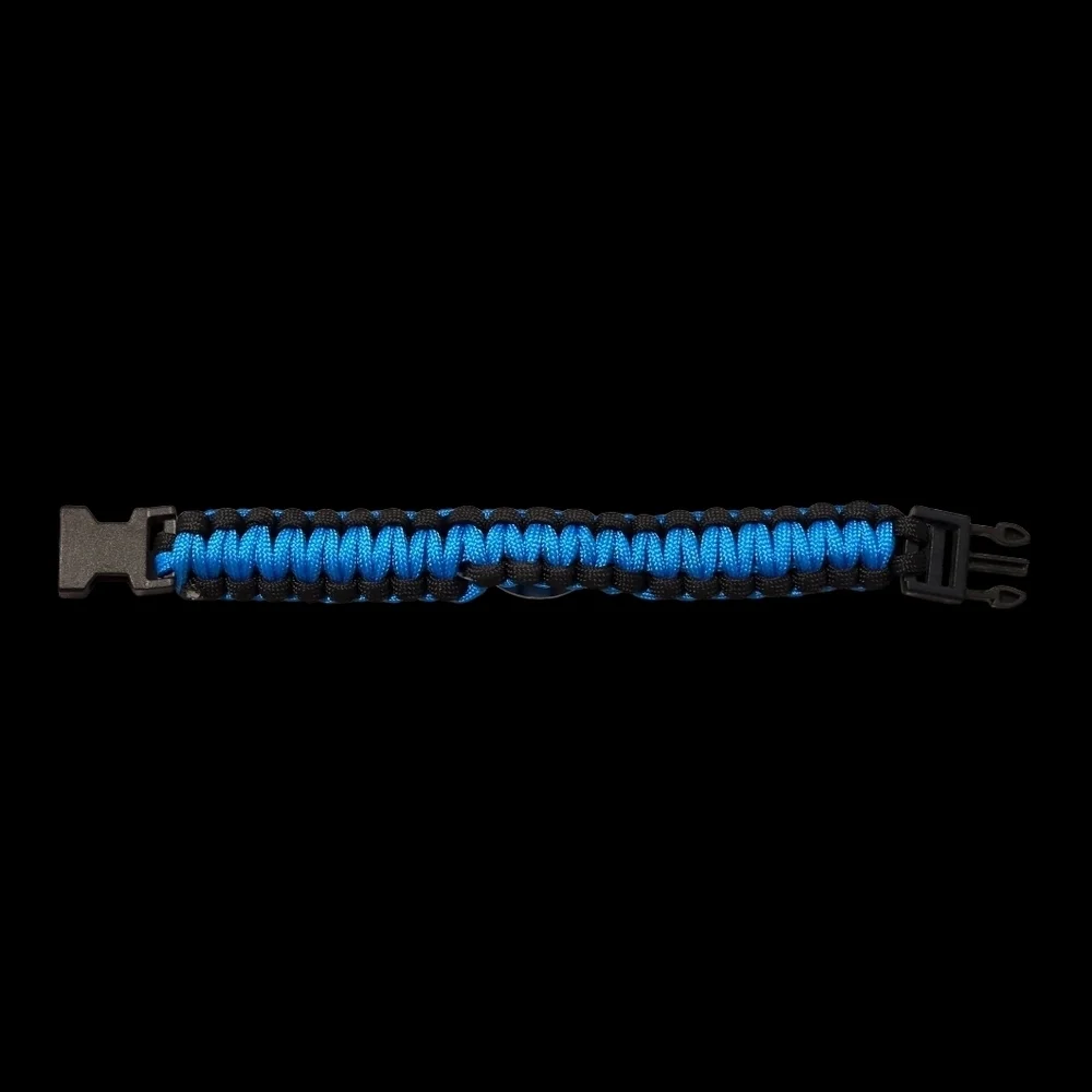Carolina Panthers Black and Blue Paracord Bracelet